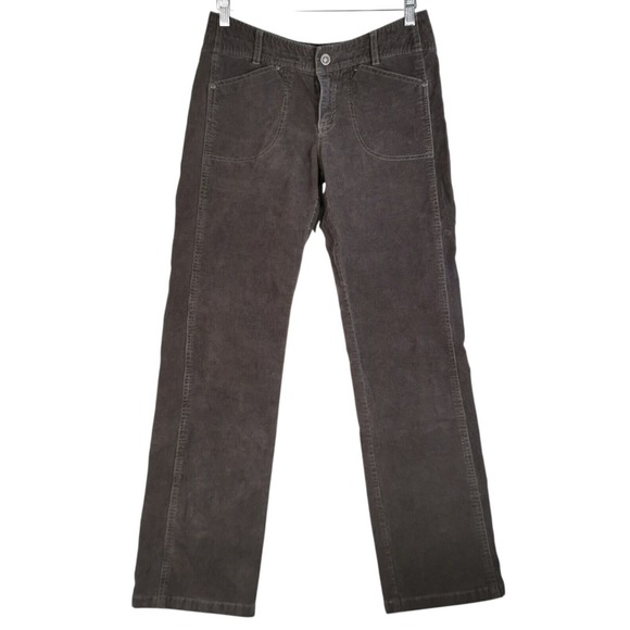 Kuhl Other - Kuhl Corduroy Brown Straight Leg Hiking Outdoor Pants Jeans Womens Size 6 30x31‎